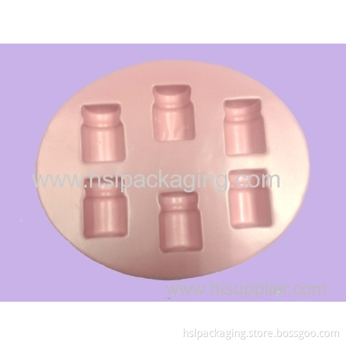 (pvc / Pet / Ps) Flocking Tray For Cosmetic